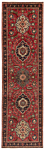 Tabriz Persian Rug Red 307 x 85 cm