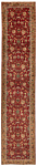 Tabriz Persian Rug Red 421 x 91 cm