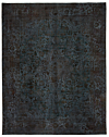Vintage Relief Rug Blue 394 x 309 cm
