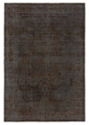 Vintage Relief Rug Gray 284 x 195 cm
