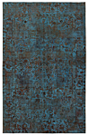Vintage Relief Rug Blue 299 x 199 cm