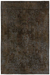 Vintage Relief Rug Gray 345 x 228 cm