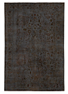 Vintage Relief Rug Gray 284 x 196 cm