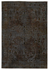 Vintage Relief Rug Gray 287 x 197 cm