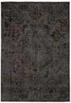Vintage Relief Rug Gray 329 x 228 cm