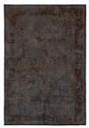 Vintage Relief Rug Gray 296 x 202 cm