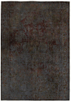 Vintage Relief Rug Gray 348 x 246 cm