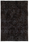Vintage Relief Rug Black 295 x 200 cm