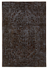Vintage Relief Rug Gray 294 x 196 cm