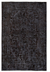 Vintage Relief Rug Gray 290 x 194 cm