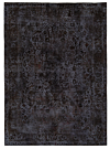 Vintage Relief Rug Black 332 x 241 cm