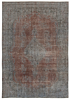 Vintage Rug Brown 281 x 192 cm