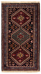 Yalameh Persian Rug Red 106 x 60 cm