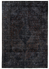 Vintage Relief Rug Black 321 x 222 cm