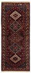 Yalameh Persian Rug Red 206 x 87 cm