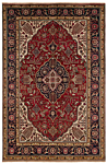 Tabriz Persian Rug Red 312 x 203 cm
