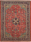 Sirjan Persian Rug Red 193 x 140 cm