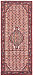 Hamedan Persian Rug Beige-Cream 195 x 82 cm
