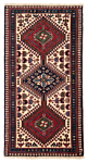 Yalameh Persian Rug Beige-Cream 114 x 57 cm