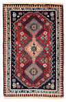 Yalameh Persian Rug Red 84 x 54 cm