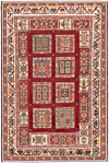 Nimbaft Persian Rug Red 115 x 76 cm
