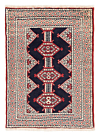 Balouch Persian Rug Red 83 x 58 cm