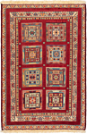 Nimbaft Persian Rug Red 125 x 84 cm