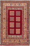 Nimbaft Persian Rug Red 120 x 79 cm