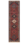 Yalameh Persian Rug Red 302 x 84 cm