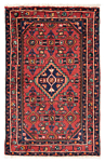 Hamedan Persian Rug Red 105 x 65 cm
