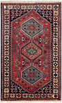 Yalameh Persian Rug Red 130 x 83 cm
