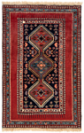 Yalameh Persian Rug Night Blue 128 x 85 cm