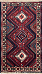 Yalameh Persian Rug Red 136 x 80 cm
