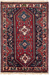 Yalameh Persian Rug Red 120 x 82 cm