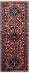 Yalameh Persian Rug Brown 156 x 63 cm
