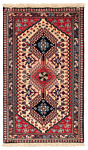 Yalameh Persian Rug Beige-Cream 102 x 61 cm