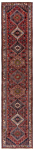 Yalameh Persian Rug Red 400 x 89 cm
