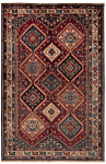 Yalameh Persian Rug Red 252 x 167 cm