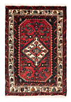 Hamedan Persian Rug Red 84 x 62 cm