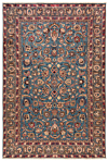 Mashhad Persian Rug Blue 284 x 191 cm