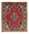 Sarough Persian Rug Red 72 x 62 cm