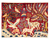 Kashan Persian Rug Red 95 x 70 cm