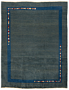 Loribaft Indian Rug Green 335 x 268 cm