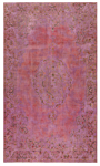 Vintage Relief Persian Rug Purple 492 x 290 cm
