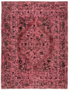 Vintage Relief Rug Pink 389 x 297 cm