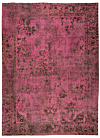 Vintage Relief Rug Pink 322 x 245 cm