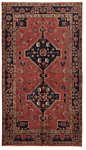 Koliai Persian Rug Red 276 x 155 cm