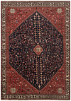 Abadeh Persian Rug Night Blue 293 x 207 cm