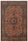 Tabriz Persian Rug Orange 305 x 204 cm