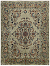 Kashan Persian Rug Gray 370 x 282 cm